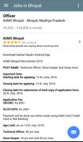 Jobs in Bhopal, India screenshot 3