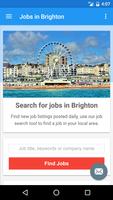 Jobs in Brighton, UK plakat