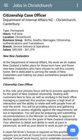 برنامه‌نما Jobs in Christchurch عکس از صفحه