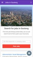 Jobs in Gauteng, South Africa poster