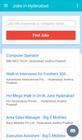 Jobs in Hyderabad, India captura de pantalla 2