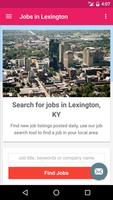 Jobs in Lexington, Kentucky poster