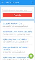 برنامه‌نما Jobs in Lucknow, India عکس از صفحه