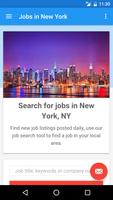 Jobs in New York, NY, USA Affiche