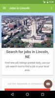 Jobs in Lincoln, NE, USA Affiche