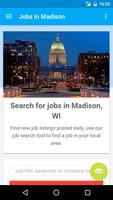 Jobs in Madison, WI, USA Affiche