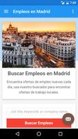 Trabajo en Madrid, España Affiche