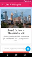 Jobs in Minneapolis, MN, USA Affiche