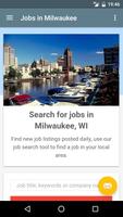 Jobs in Milwaukee, WI, USA 포스터