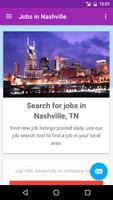 Jobs in Nashville, TN, USA 海報