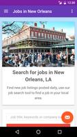 Jobs in New Orleans, LA, USA Affiche