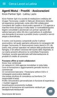 Offerte di Lavoro Latina screenshot 3