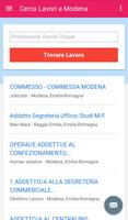 Offerte di Lavoro Modena स्क्रीनशॉट 2