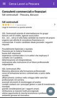 برنامه‌نما Offerte di Lavoro Pescara عکس از صفحه
