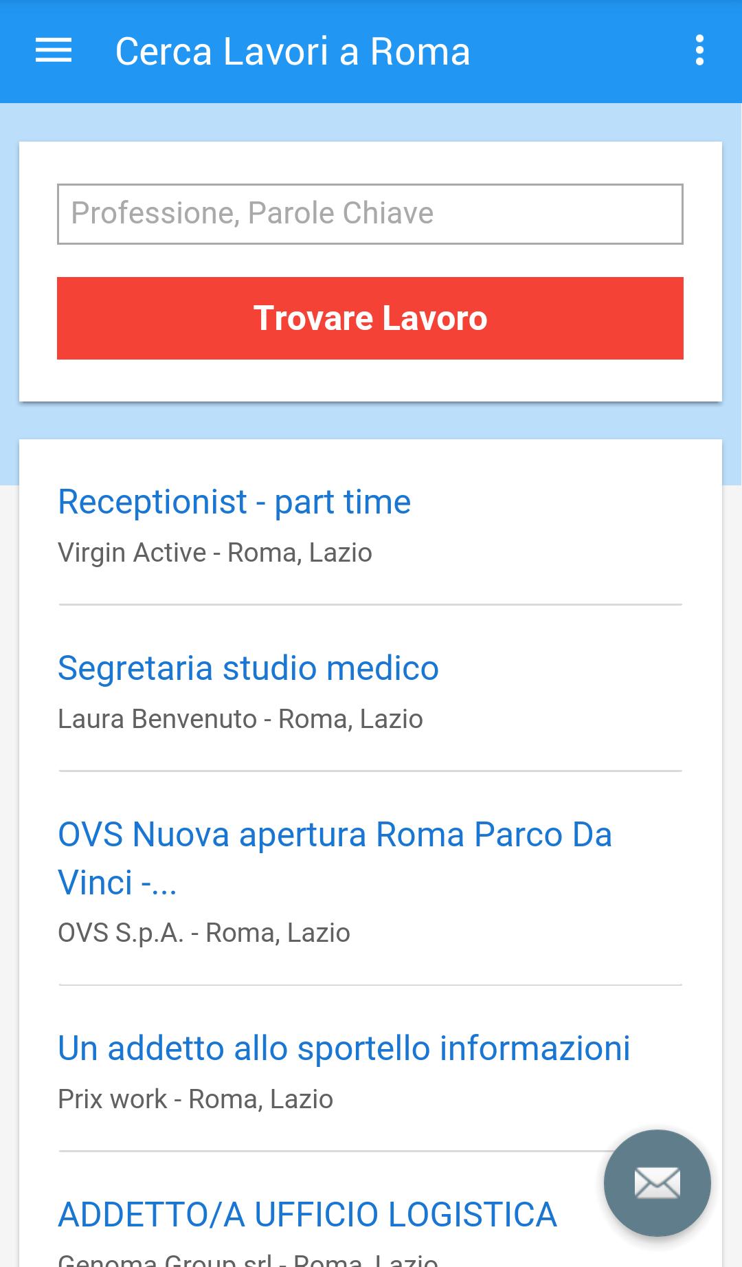 Offerte Di Lavoro Roma Italia For Android Apk Download