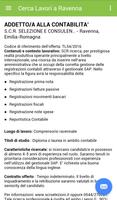 Offerte di Lavoro Ravenna 截图 3