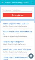 Offerte Lavoro Reggio Emilia скриншот 2