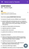 Offerte di Lavoro Taranto screenshot 3