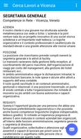 Offerte di Lavoro Vicenza screenshot 3