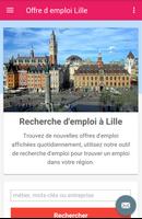 Offre d emploi Lille Affiche