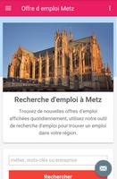 Offre d emploi Metz poster