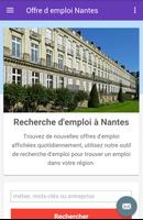 Offre d emploi Nantes Affiche