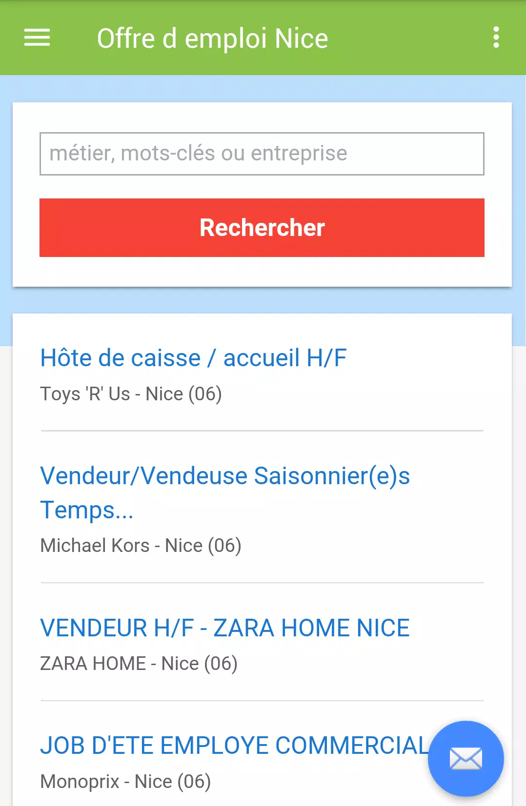 Offre d emploi Nice APK for Android Download