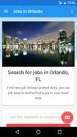 Jobs in Orlando, FL, USA plakat