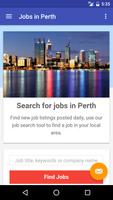 Jobs in Perth, Australia Cartaz