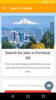 Jobs in Portland, Oregon, USA Poster