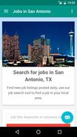 Jobs in San Antonio, TX, USA پوسٹر
