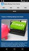 Make Money From Home ポスター