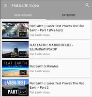 Flat Earth Video Affiche