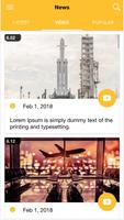 Multipurpose News App Template UI স্ক্রিনশট 1