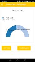 Weight Loss Points Calculator screenshot 1