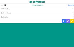 accomplish โปสเตอร์