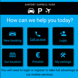 Athens Skypark airport parking icon