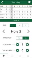 Green2Tee Golf Scorecard Plus اسکرین شاٹ 1