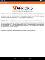 Aprioris اسکرین شاٹ 2