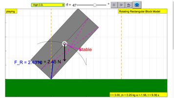 Block Tilt Stable Simulator screenshot 3