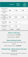 Olsson's Feed Calculator capture d'écran 1