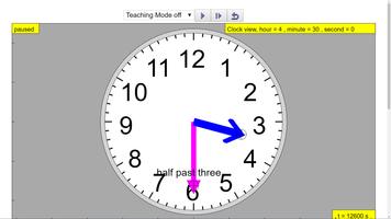 Clock Interactive for Teaching capture d'écran 1