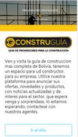 Construguia Bolivia 포스터