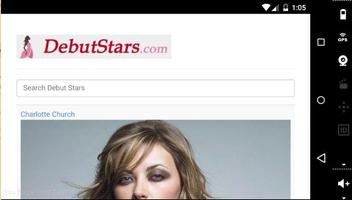 Debut Stars/Celebs Wallpapers اسکرین شاٹ 3