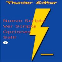 Thunder Editor Affiche