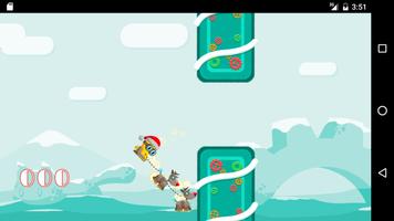 Flappy Noel capture d'écran 1