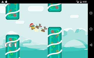 Flappy Noel capture d'écran 2