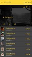 Ionic UI Theme - Yellow Dark Cartaz