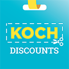 Koch Community Discounts Zeichen