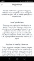 3 Schermata GUIDE For Pokemon Go